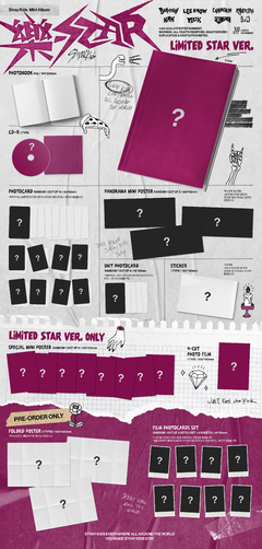 RockStar Stray Kids Mini Album Limited Version - comprar online