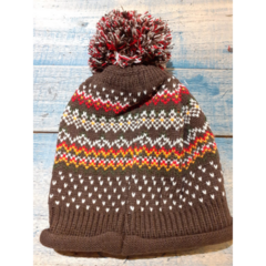 GORRO CON POMPON Y GUARDA (GM2085) - comprar online