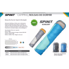 BOLSA DE DORMIR ULTRALIGHT SPINIT (BD0096) - comprar online