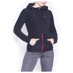 CAMPERA MICROPOLAR HOODIE DAMA RAFFIKE (RAF310)