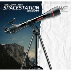 TELESCOPIO SPACESTATION 70X800 REFRACTOR TASCO (OP14174) - comprar online