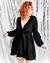 Vestido Bufante Preto Rachel