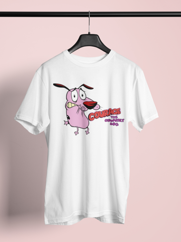 Camiseta Coragem O Cão Covarde 90s - El Gato Store