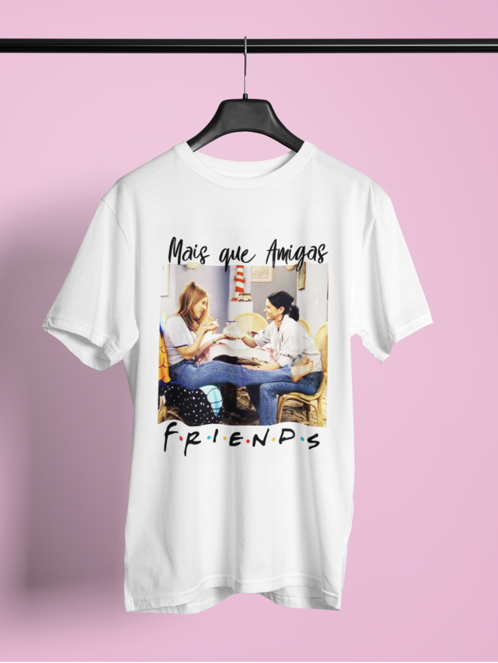 Camiseta Mais Que Amigas Friends Premium em Promoção na Americanas
