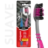 Cepillo dental Colgate Zig Zag Carbon Suave x 2 Unidades