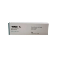 Anestésico para quemaduras Platsul-A Crema -30gr