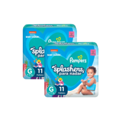 PROMO! X2 Pampers Splashers para agua - comprar online