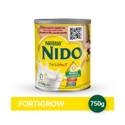 Nido Fortigrow Leche En Polvo X 800gr