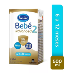 Sancor Bebe Advanced Formula Etapa 2 Brick 12 Un X 500 Ml