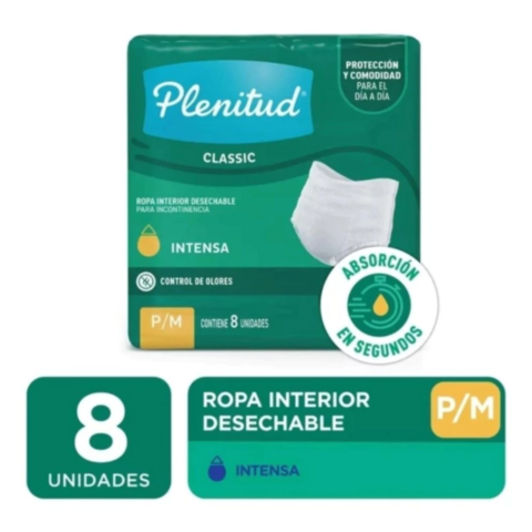 PAÑAL SALE! 4 x 15% OFF Plenitud Classic Pant Ropa Interior para adulto x8u