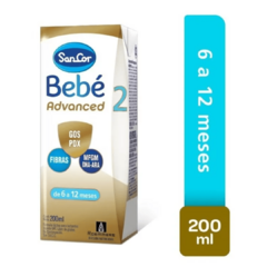 SANCOR BEBE ADVANCED 2 FORMULA INFANTIL LIQUIDA x30u de 200ml