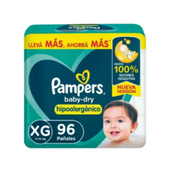 Pampers Baby-Dry Hipoalergénico PACK MENSUAL en internet