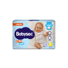 Pañales Babysec Ultra Soft Px50U