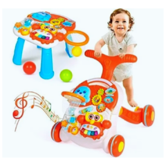 Ok Baby Caminador 2 En 1 con Mesa de Actividades cod.0273