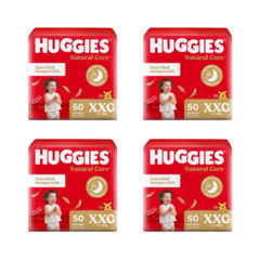 PROMO! X4 Pañales Huggies Natural Care - PAÑAL ONCE