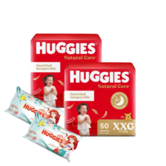 PROMO! 2 Huggies Natural Care + 2 Toallitas SIRENITA x48u en internet