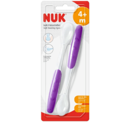 Set de 2 Cucharas De Silicona Soft NUK 4m+ cod.5065 - comprar online