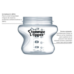Mamadera Tommee Tippee Closer to Nature 150ml 0m+ cod.1138 - PAÑAL ONCE
