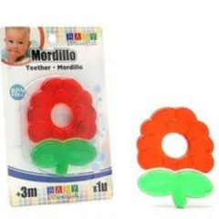 BI Mordillo Para Bebs Rojo Y Verde Baby Innovation 0147 en internet