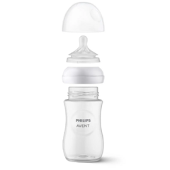 Set de Mamaderas Natural Reponse Philips Avent 125, 260, 330ml 837/12 - PAÑAL ONCE