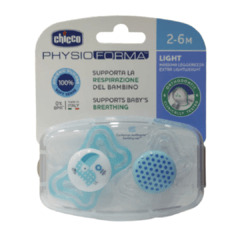 Imagen de CHICCO Chupete PhysioForma Light 2-6m x2 Unidades cod.7081