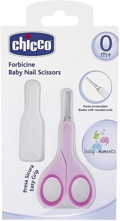 Tijera Corta Uña Bebe 0m+ Protector Chicco Baby Nail Scissor cod.9916 - comprar online