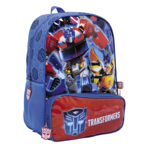 Mochila Infantil Espalda Transformers Cod.452s