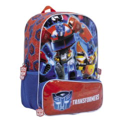Mochila Infantil Espalda Transformers 16" Cod.66452 - comprar online