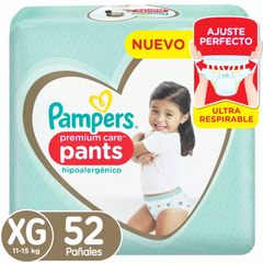 Pampers Pants Premium Care Hipoalergenico PACK MENSUAL en internet