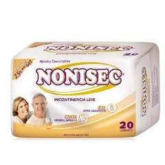 Nonisec Apósito Incontinencia Leve x 20uds