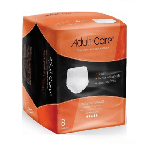 Adult Care Ropa Interior Extra Grande x 8uds