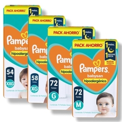 Packaging con falla! Pampers Babysan Pack Ahorro