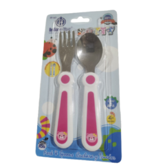 Set Cuchara Y Tenedor Infantec Cod.1457 - comprar online