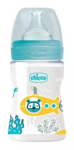 Mamadera Chicco Well Being Colors Anti Colico 0m+ 150ML cod.6406 - comprar online