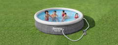 Pileta Bestway Inflable Redonda 5400l + Bomba 57445 en internet