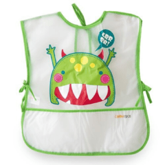 Pintorcito con doble bolsillo Estampado impermeable Love cod.8924