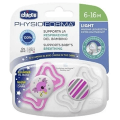 CHICCO Chupete PhysioForma Light 6-16 x 2 Unidades cod.7104