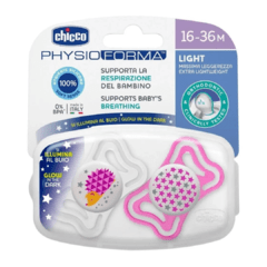 CHICCO Chupete PhysioForma Light 16-36 x 2 Unidades cod7265 - comprar online