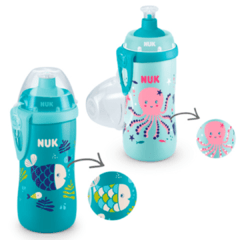 Vaso NUK Junior Cup Cambia de Color Pico Push-Pull x300ml cod.576a