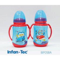 Mamadera De Transición Con Asas 300ml 3m+ Infantec 27BIP05 - comprar online