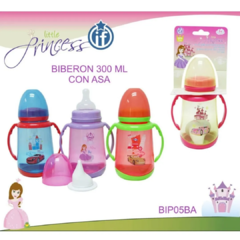 Mamadera De Transición Con Asas 300ml 3m+ Infantec 27BIP05