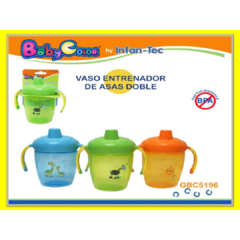 Vaso Antiderrame Con Doble Manija Infantec cod.5196 - comprar online