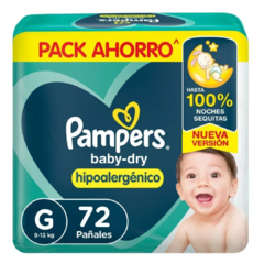Pampers Baby-Dry Hipoalergénico