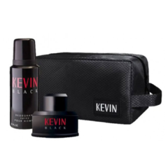 Estuche Neceser Kevin Black Perfume + Desodorante