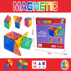 Bloques Magneticos LOVE grandes 14 piezas art.MG20