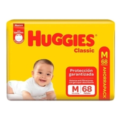 Packaging con falla! Huggies Classic Mx68