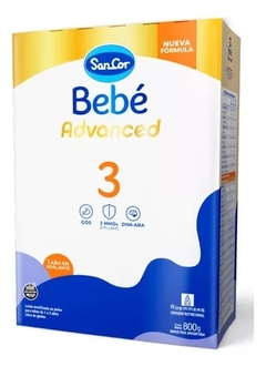 Sancor Bebé Advanced Leche Fórmula Infantil Etapa 3 800g