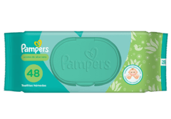 Toallitas Aroma De Aloe Vera Pampers x48u