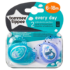 Chupete Every Day Tomme Tippee 6-18 Meses x2 Unidades cod.6240