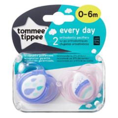 Imagen de Chupete Every Day Tomme Tippe 0-6 Meses x 2 Unidades cod.6040